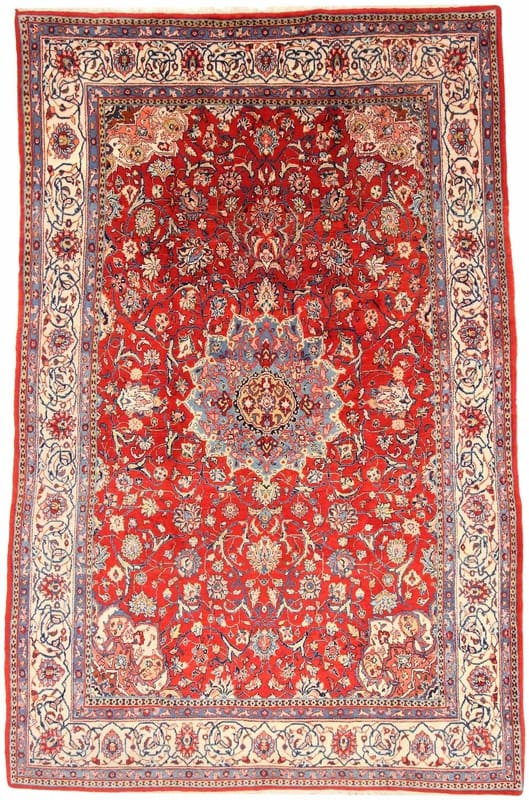 Orientteppich Sarough 317x227 cm – handgeknüpft, traditionell