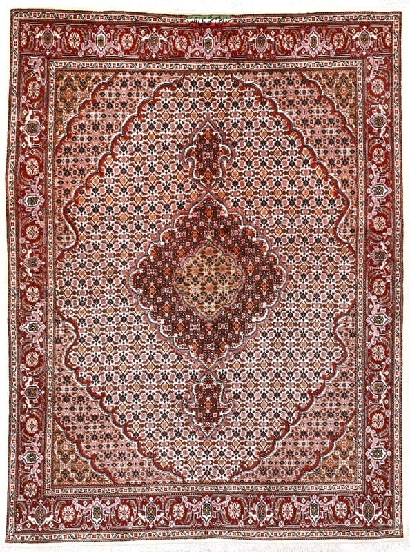 Tabriz 40Raj Teppich 205x156 cm – Hochwertiger Perserteppich, handgeknüpft
