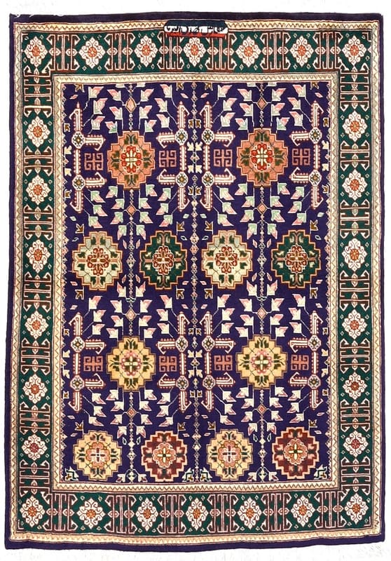 Tabriz Teppich 153x101 cm, handgeknüpft, Perserteppich