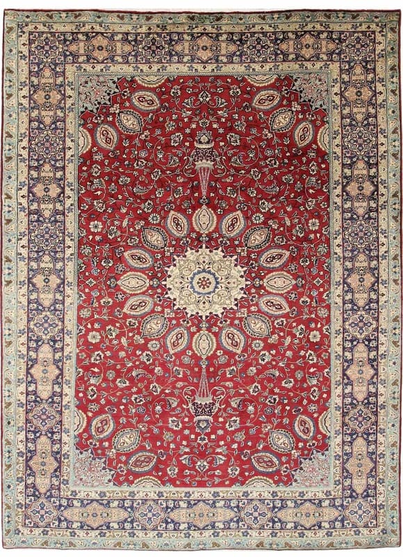 Tabriz Orientteppich 302x201 cm, handgeknüpft