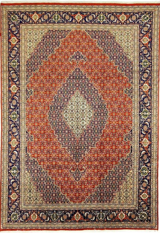 Tabriz Teppich 349x243 cm, handgeknüpft, Perserteppich