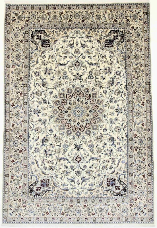TeppichBazar Nain 9 La Teppich 305x205 cm – Handgeknüpfter Orientteppich H1