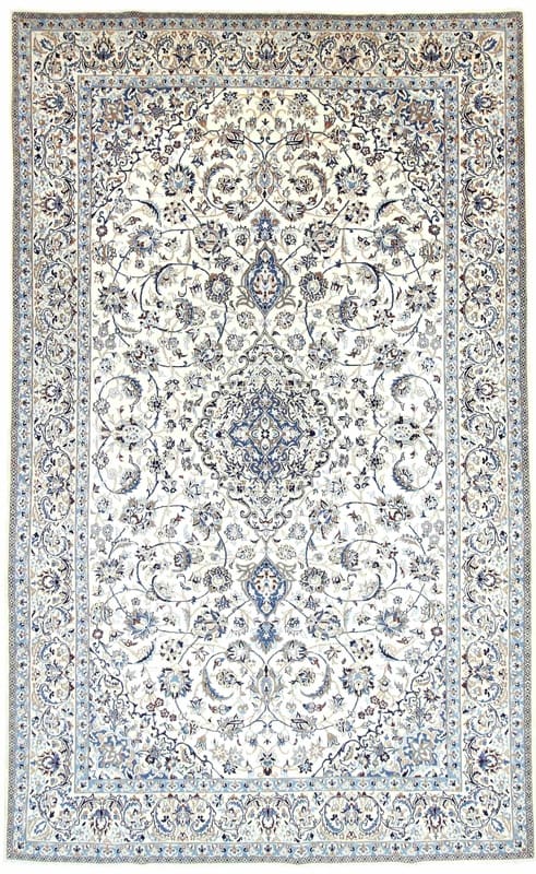 Exklusiver Nain 9 La Teppich 328x201 cm, 360.000 Knoten, handgeknüpft