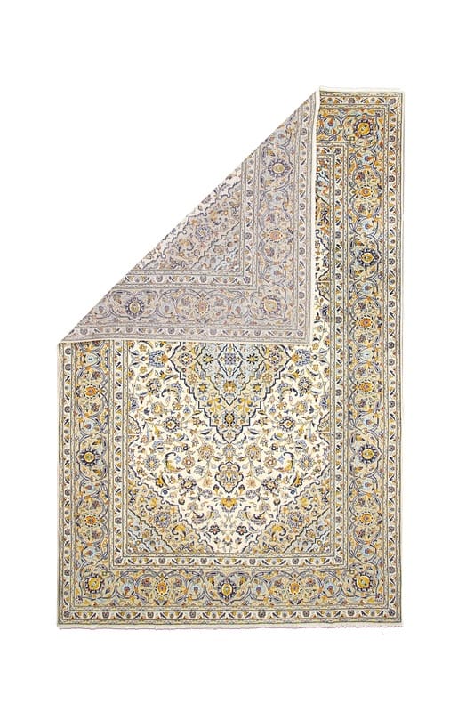 Kashan Teppich 382x246 cm – klassisch, handgeknüpft, Perserteppich