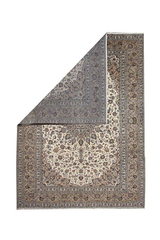 Kashan Teppich 419x309 cm - Traditionell handgeknüpft Perserteppich