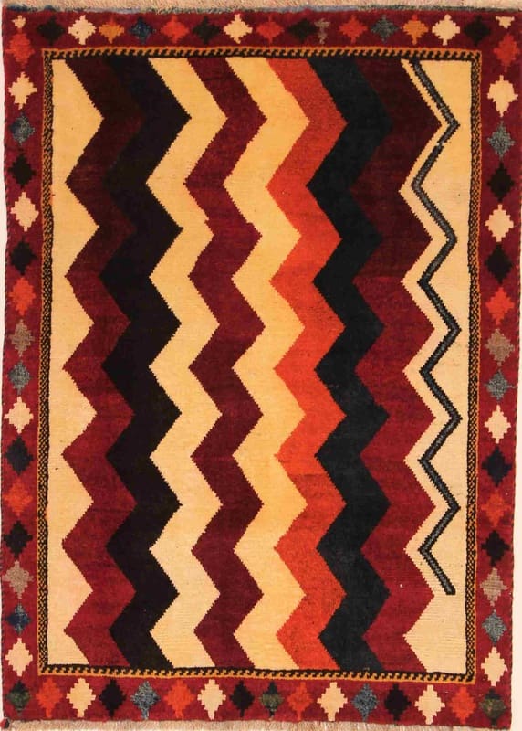 Ghaschghai Shiraz Teppich 162x115 cm aus Wolle – handgeknüpft