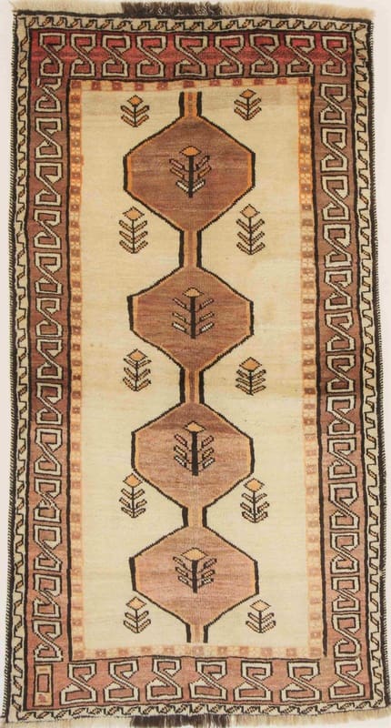 SHIRAZ Orientteppich 201x106 cm – Handgeknüpft, stilvolles Muster
