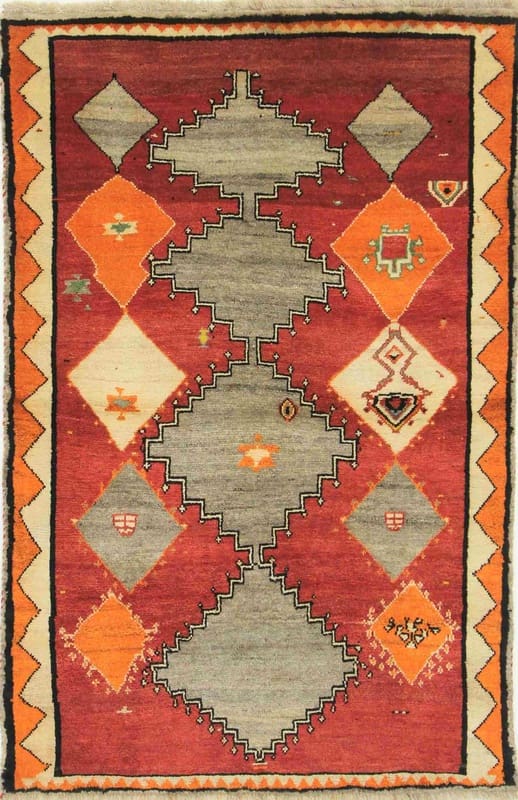 Ghashghai Orientteppich 169x111 cm – Handgeknüpft, Antik, Wolle