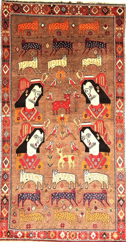 Ghashghai Orientteppich 272x143 cm – Handgeknüpft aus Wolle