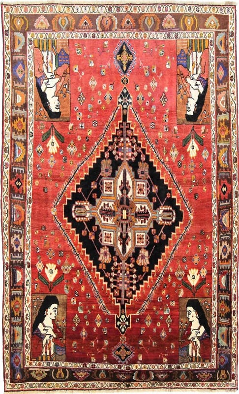 Ghashghai Teppich 272x164 cm – Handgeknüpft, Perserteppich