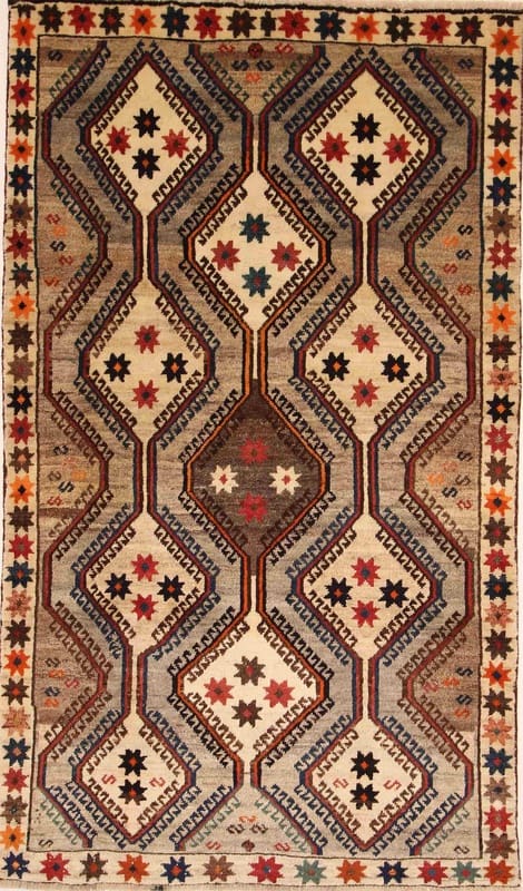 Eleganter Ghashghai Teppich 230x135 cm, 160.000 Knoten, handgeknüpft