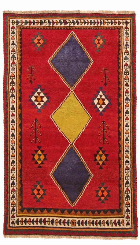 Ghashghai Teppich 183x109 cm - Handgeknüpft, Perserteppich