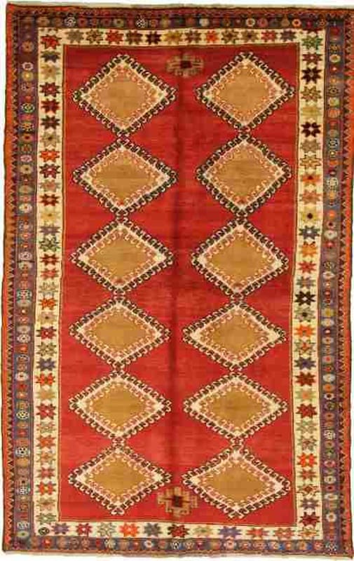 Ghashghai Teppich 252x133 cm | Handgeknüpft | Wolle | Orientteppich