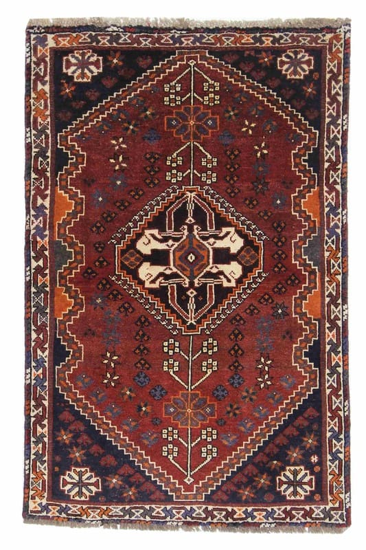 Ghashghai Teppich 169x110 cm – Feinster Orientteppich handgeknüpft
