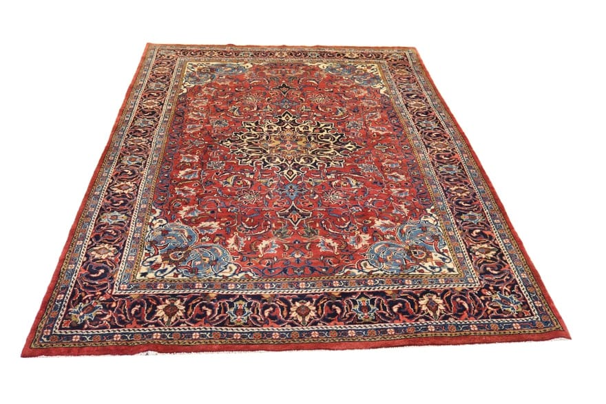 Orientteppich Sarough Mir 322x218 cm - Antikes Design, handgeknüpft