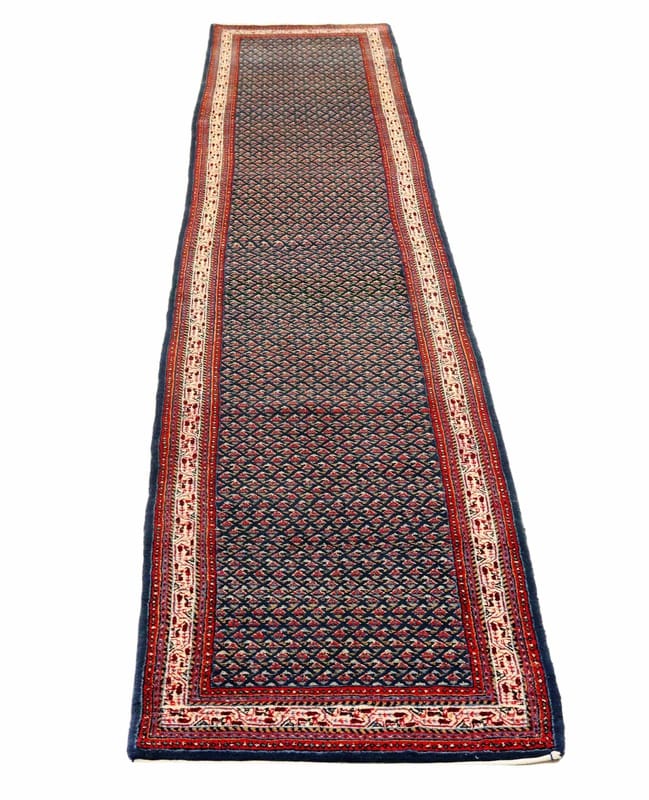 Sarough Mir Teppich 442x91 cm – Perserteppich, handgeknüpft