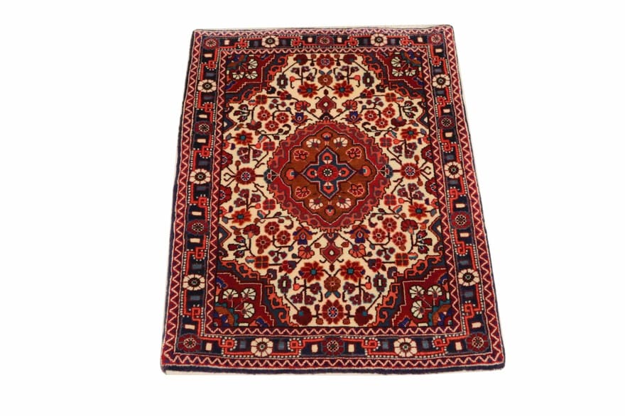 Djosan Orientteppich 107x66 cm - Antik, Sarough Mir, handgeknüpft