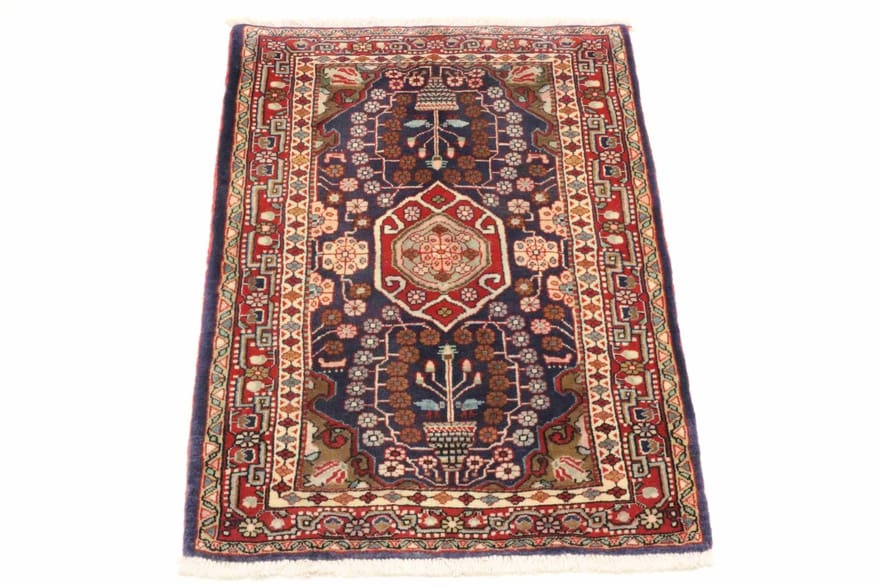 Orientteppich Sarough 109x71 cm – Antik, handgeknüpft
