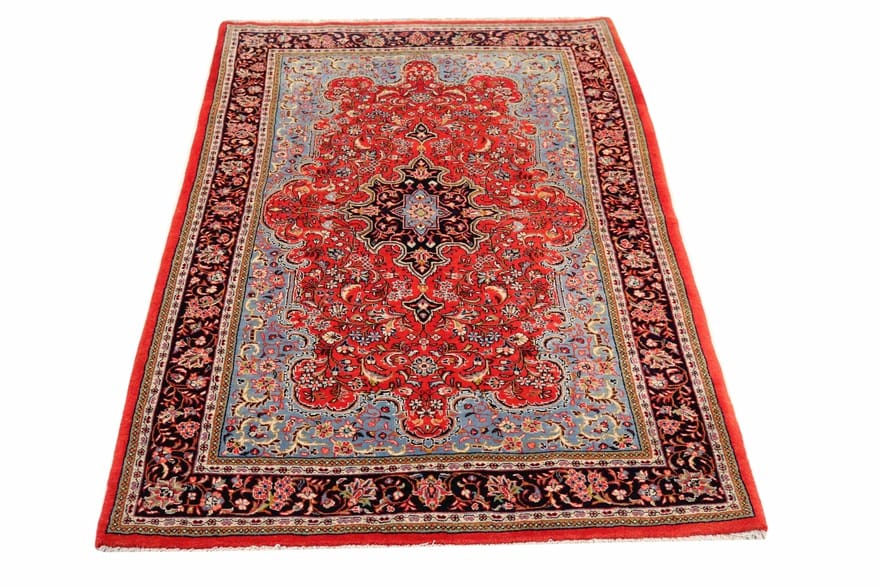 Sarough Orientteppich 235x139 cm, handgeknüpft, traditionell