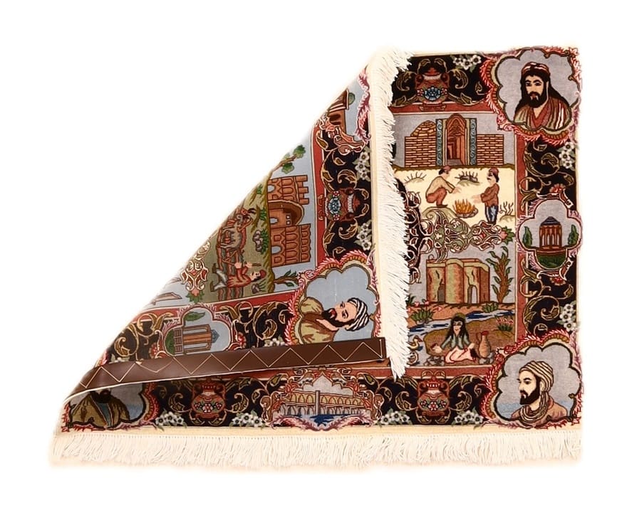 Orientteppich Tabriz 50 Raj 99x72 cm, handgeknüpft