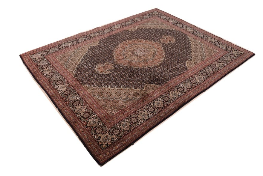 Tabriz50Raj Teppich 202x153 cm – hochwertiger Perserteppich handgeknüpft