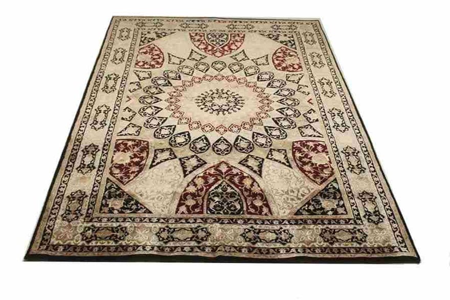 Tabriz Gumbad Teppich 270x179 cm, handgeknüpft, Perserteppich