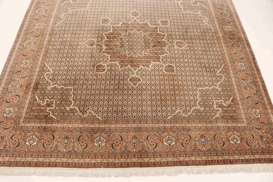 Tabriz 50 Mahi Teppich 299x298 cm, handgeknüpft, Perserteppich