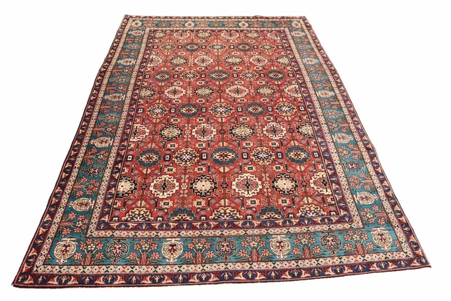 Tabriz Teppich 337x226 cm, handgeknüpft, Perserteppich