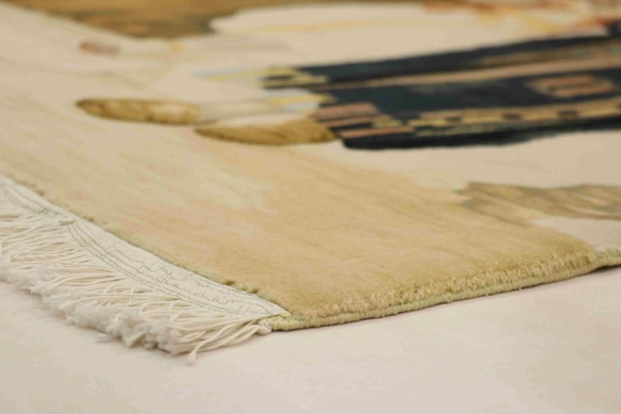 Tabriz 50 Raj Teppich 120x81 cm - Handgeknüpft, Perserteppich