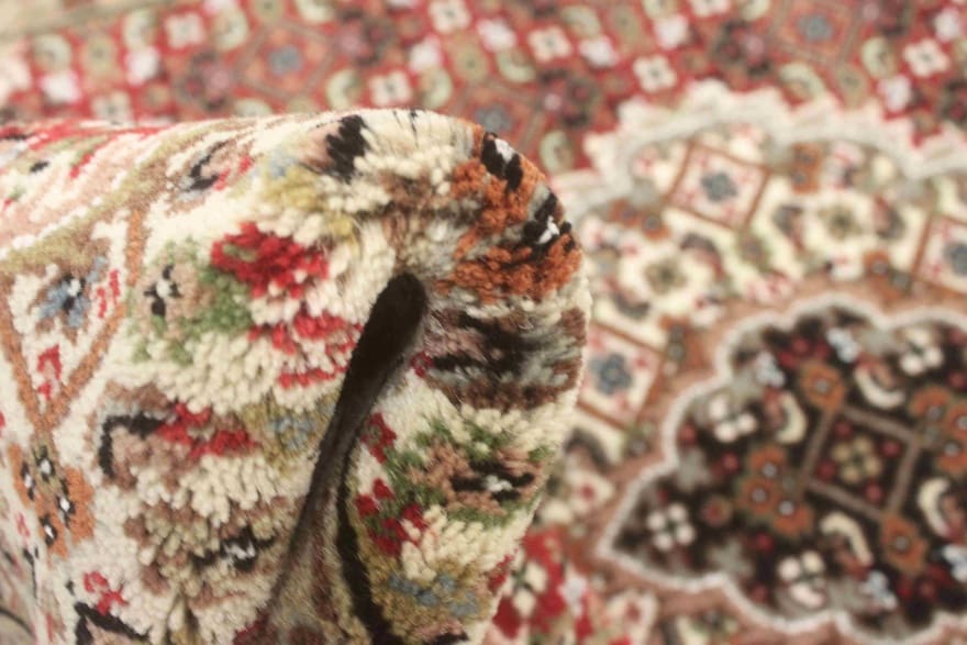 Tabriz Teppich 155x93 cm, handgeknüpft, Perserteppich