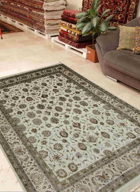 Tabriz Teppich 302x252 cm handgeknüpft, Perserteppich