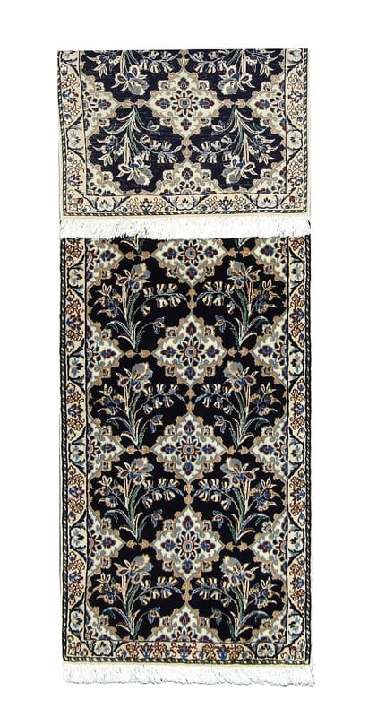 Exklusiver Nain 9La Teppich 194x62 cm – Handgeknüpft, Perserteppich
