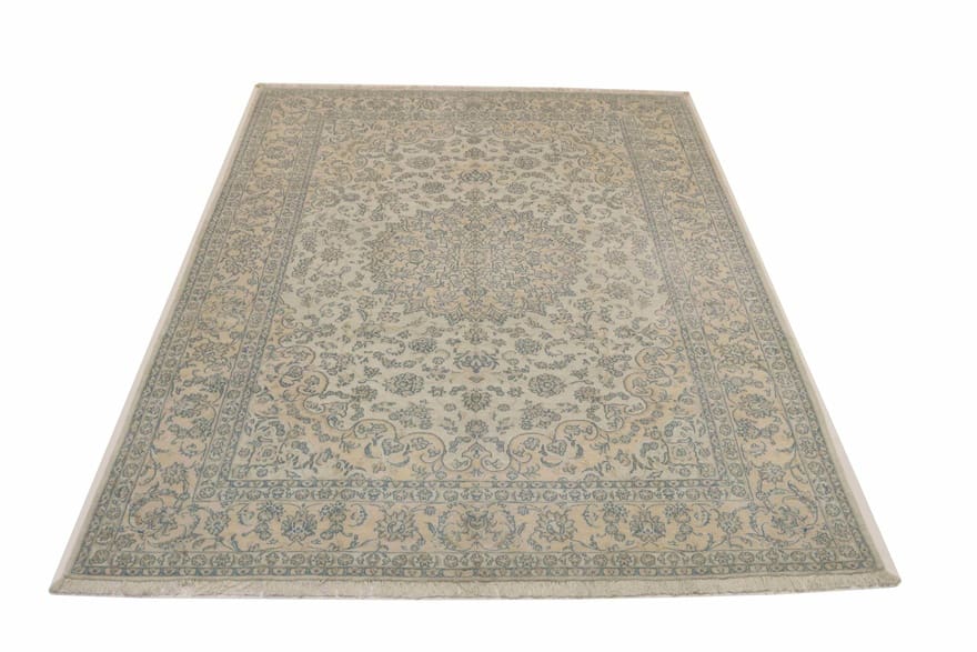 Nain 9 La Orientteppich 345x248 cm, handgeknüpft, feinster Stil