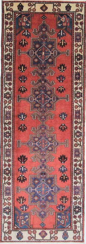 Orientteppich 318x111 cm - antik, Hamedan, handgeknüpft