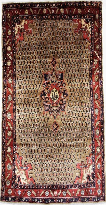 Orientteppich Koliaei 291x149 cm, semi-antik, handgeknüpft