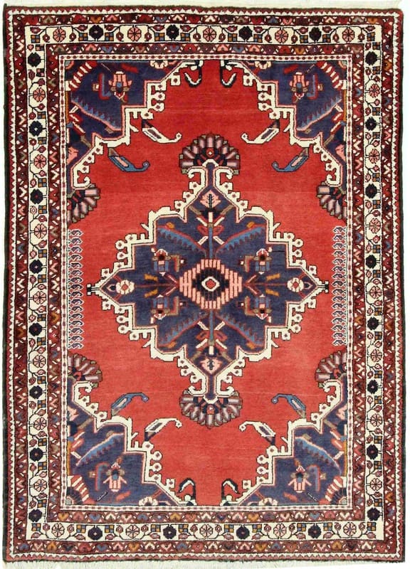 Tafresh Teppich 155x113 cm, semi-antik, handgeknüpft, Perserteppich