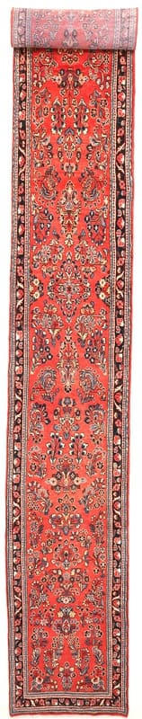 HAMADAN Teppich 699x85 cm - Antik, handgeknüpft, Orientteppich