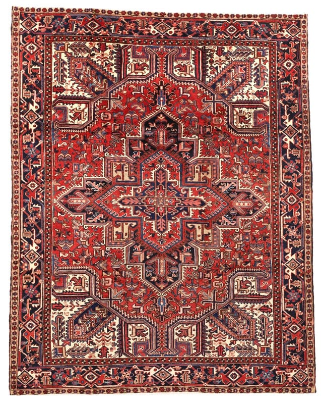 Heriz Orientteppich 322x253 cm – Handgeknüpft, Wolle, Unikat