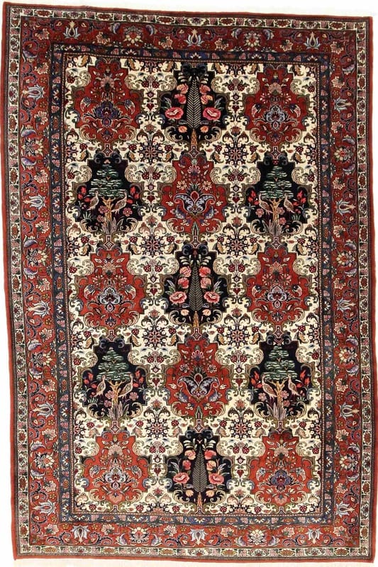 Bakhtiar Orientteppich 299x201 cm – Handgeknüpft, Wolle