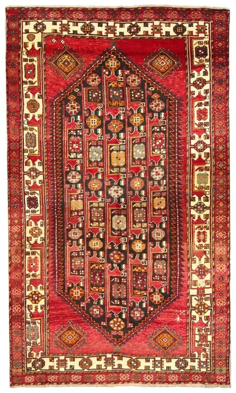 Kurdi Orientteppich 297x178 cm – handgeknüpft, 100% Wolle, einzigartig