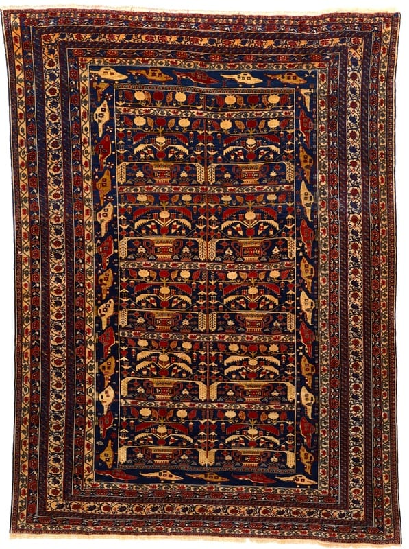 Atemberaubender Afhan Orientteppich 275x200 cm – handgeknüpft