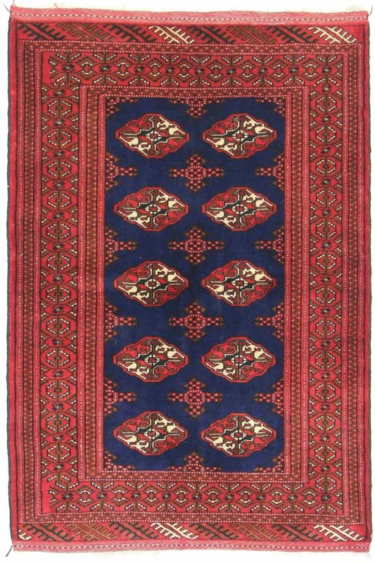 Orientteppich 153x102 cm geometrisch, traditionell, handgeknüpft