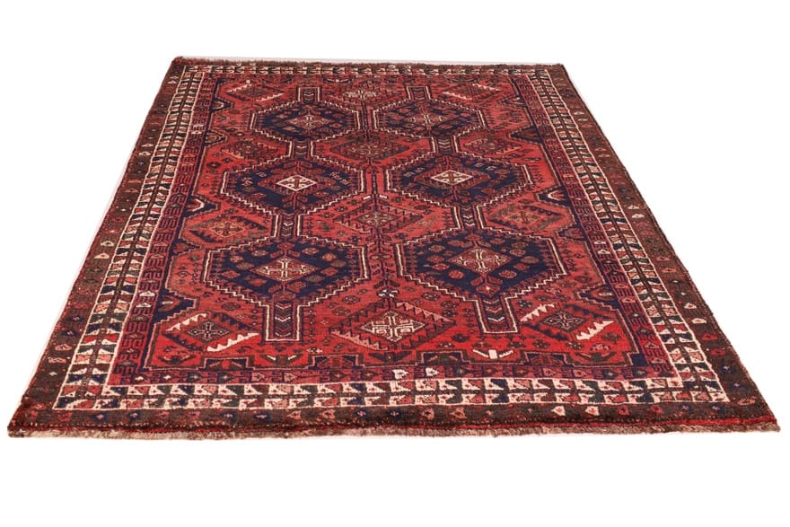 Schiraz Teppich 240x175 cm, handgeknüpft, Wolle, Orientteppich