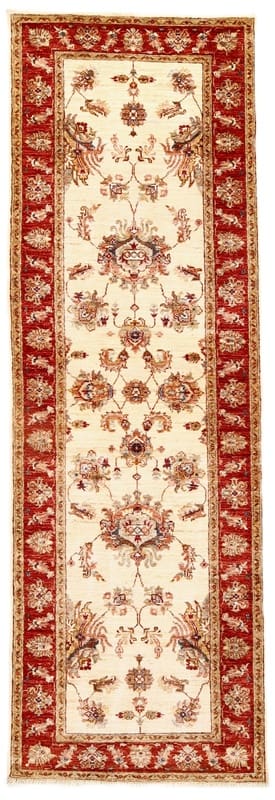Zieglerfarhan Orientteppich 248x83cm, handgeknüpft, antikes Design
