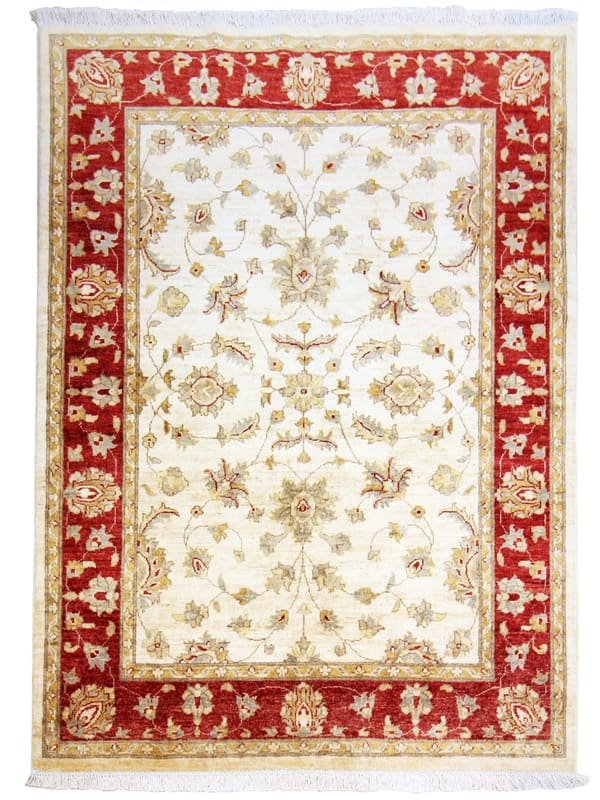 Ziegler Teppich 202x146 cm – antik, handgeknüpft, Orientteppich