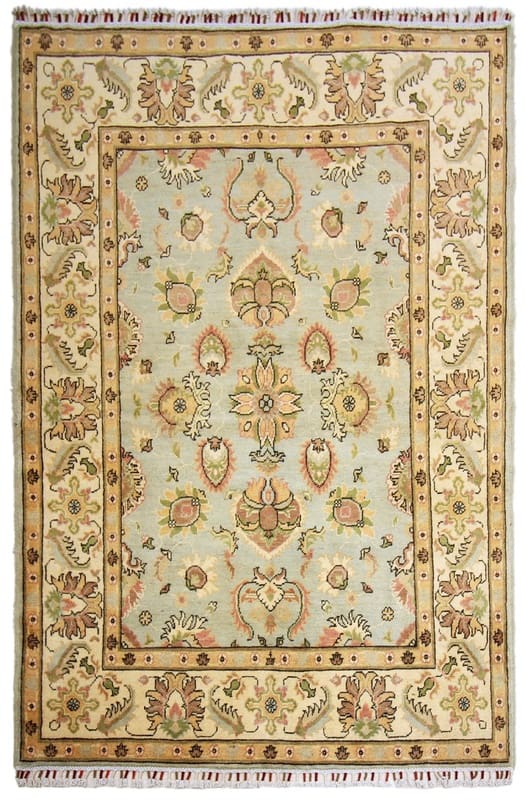 Ziegler Teppich 205x144 cm – Antik-Design, Handgeknüpft, Pakistan