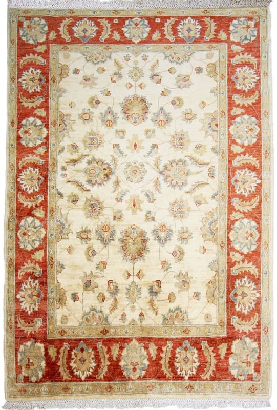 Ziegler Orientteppich 212x145 cm, antik, handgeknüpft