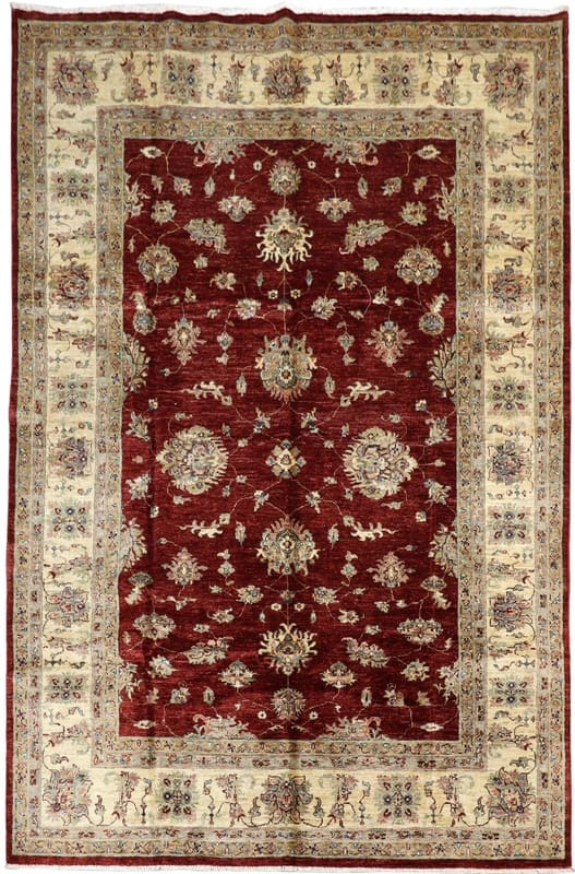 Ziegler Orientteppich 298x211 cm, antik, handgeknüpft