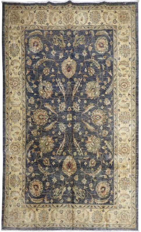 Ziegler Orientteppich 308x206 cm, antikes Design, handgeknüpft