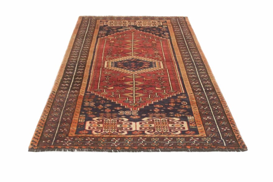 Shiraz Orientteppich 254x139 cm - handgeknüpft, stilvolles Design